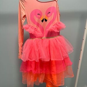 H&M Coral and Pink Flamingo Kids Costume